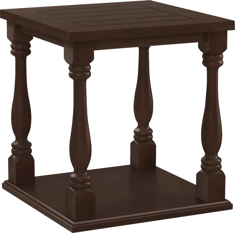 Bloxham Espresso Accent Table