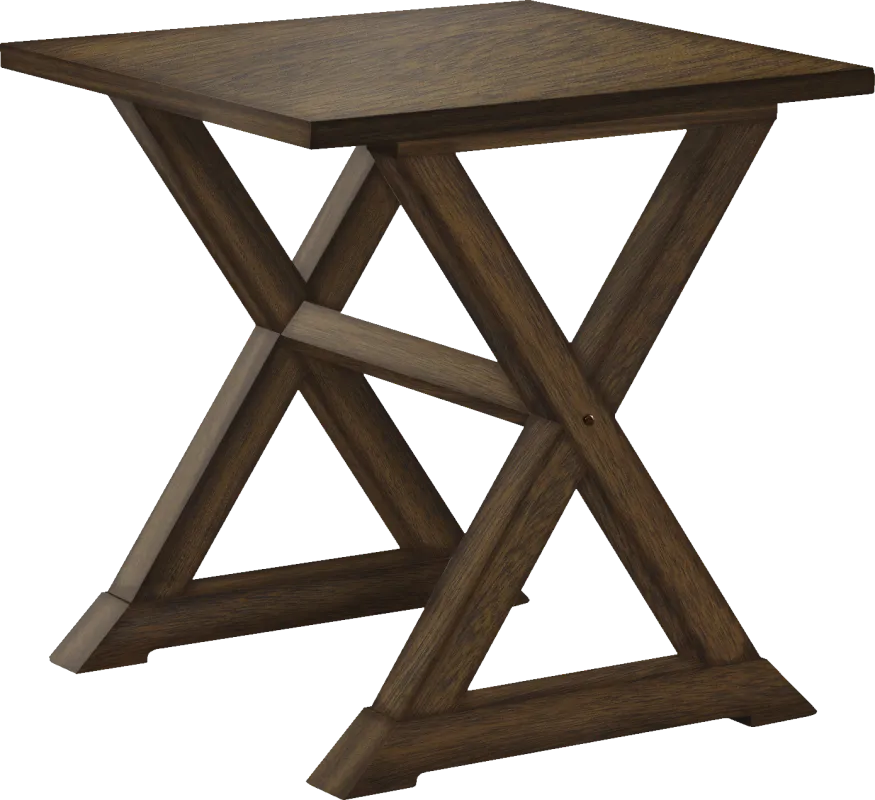 Vinnedge Walnut Accent Table