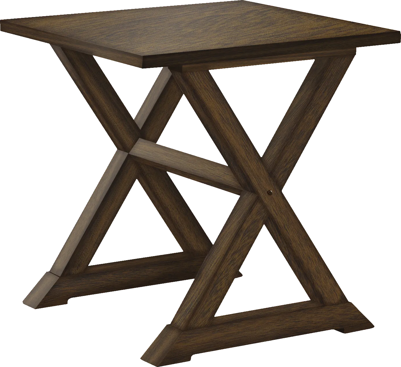 Vinnedge Walnut Accent Table - Image 1