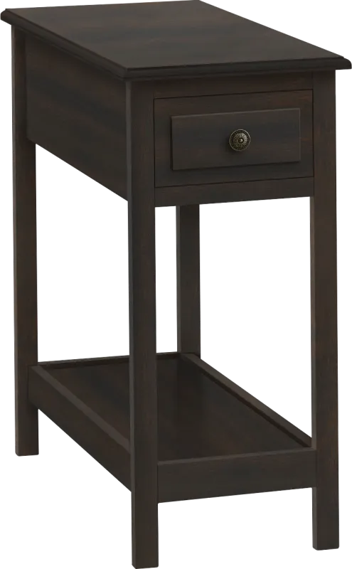 Umberland Walnut Accent Table