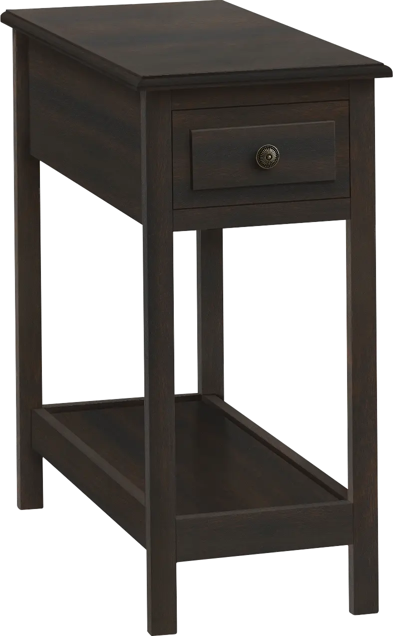 Umberland Walnut Accent Table