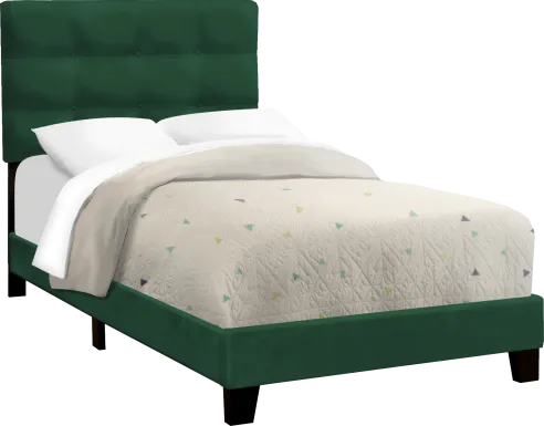 Troland Green Twin Bed