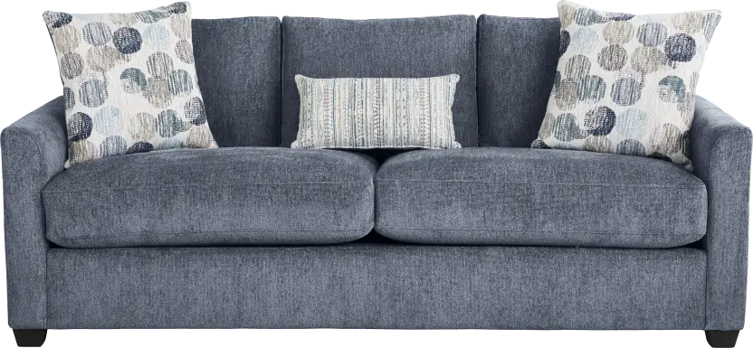 Caprice Navy Sofa