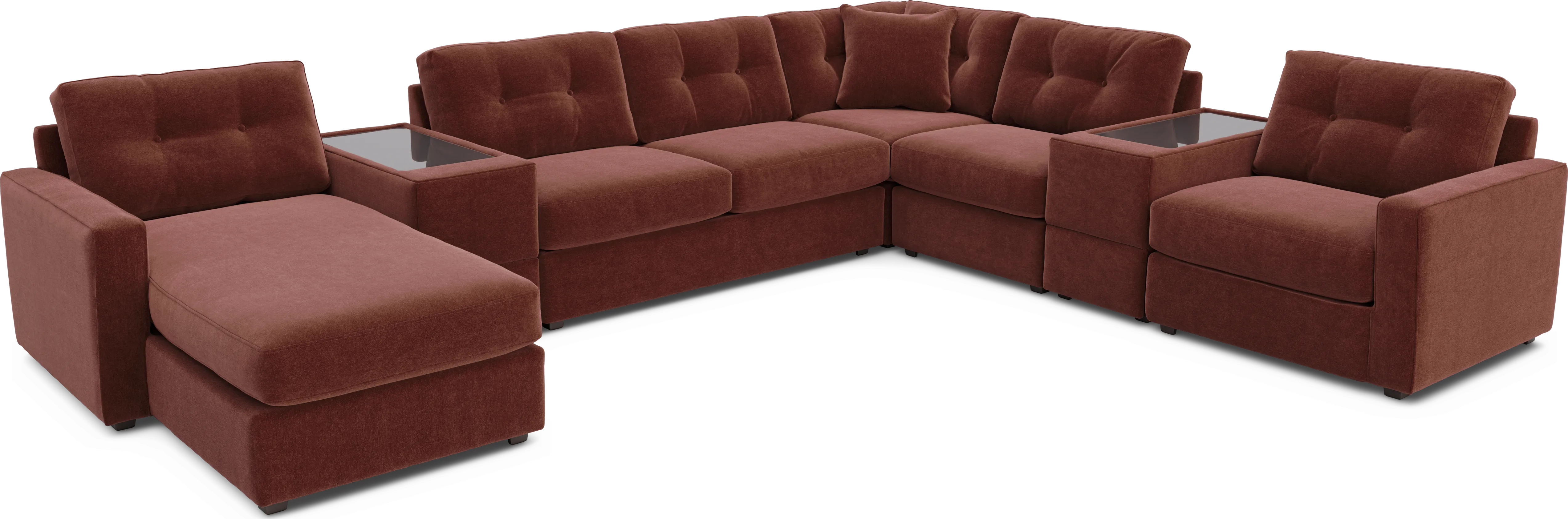 Merlot 7 Pc ModularOne Sleeper - Thumbnail - Image 1