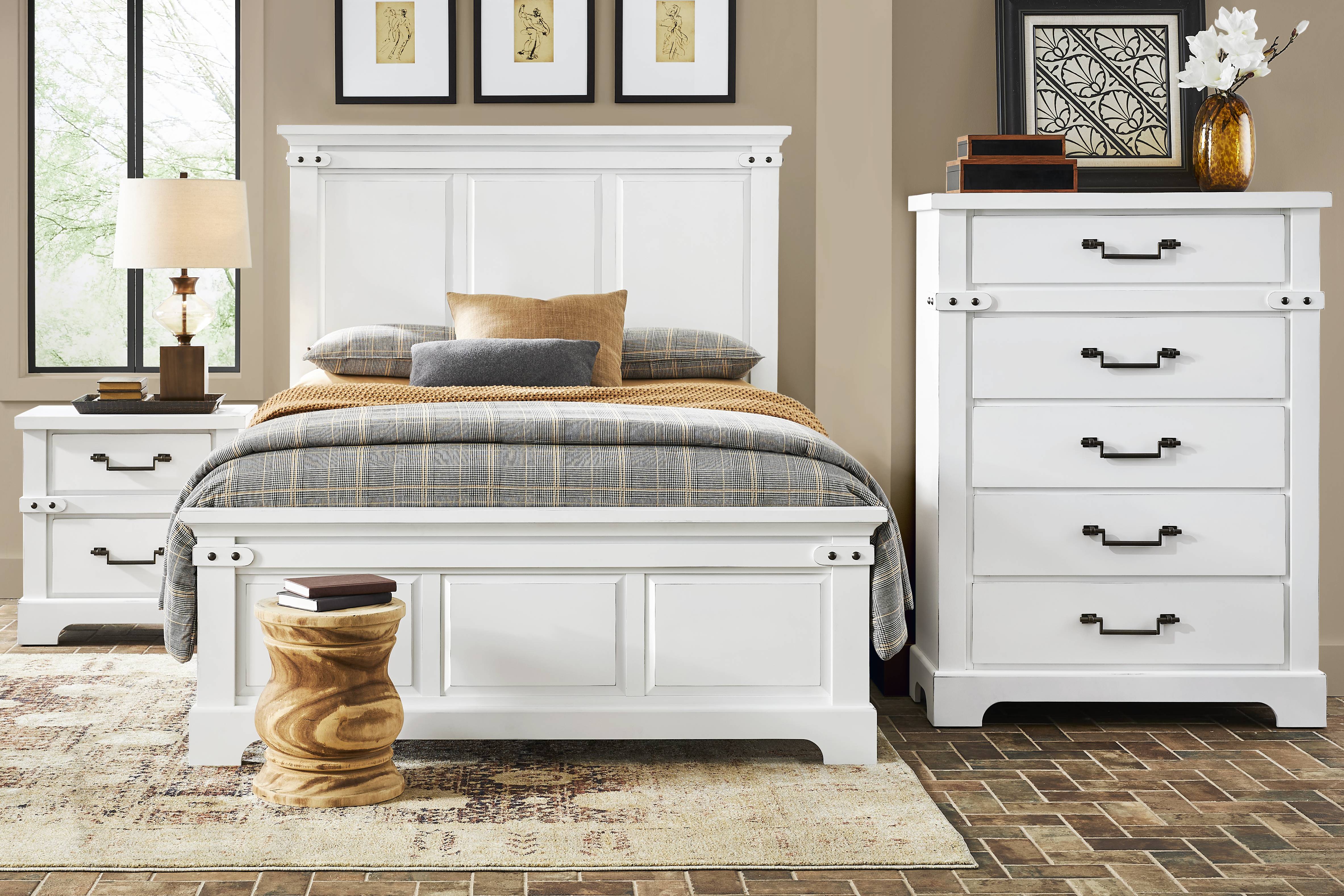 Fairhaven White Nightstand - Thumbnail - Image 2