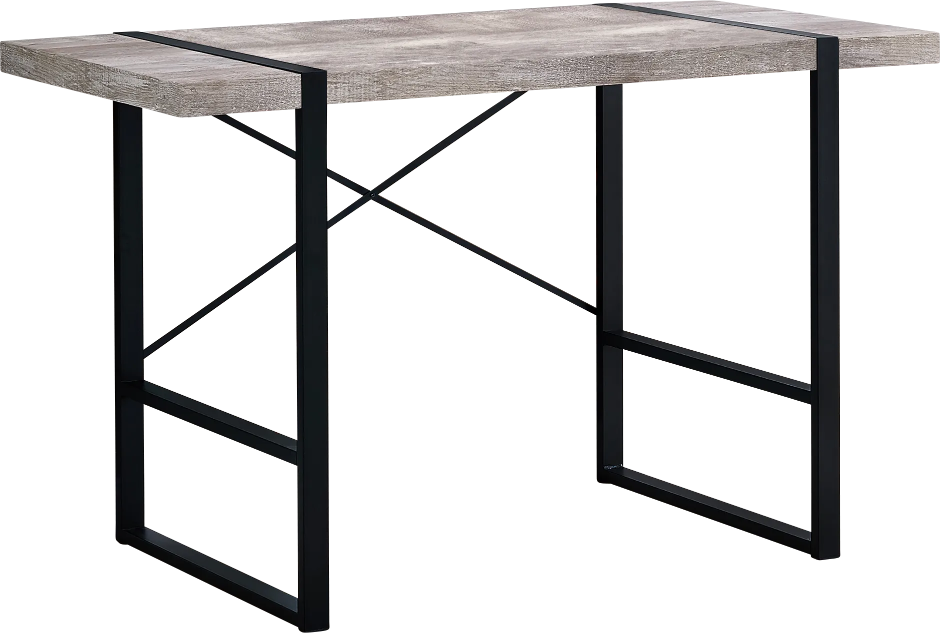 Carnahan Taupe Desk - Thumbnail - Image 1