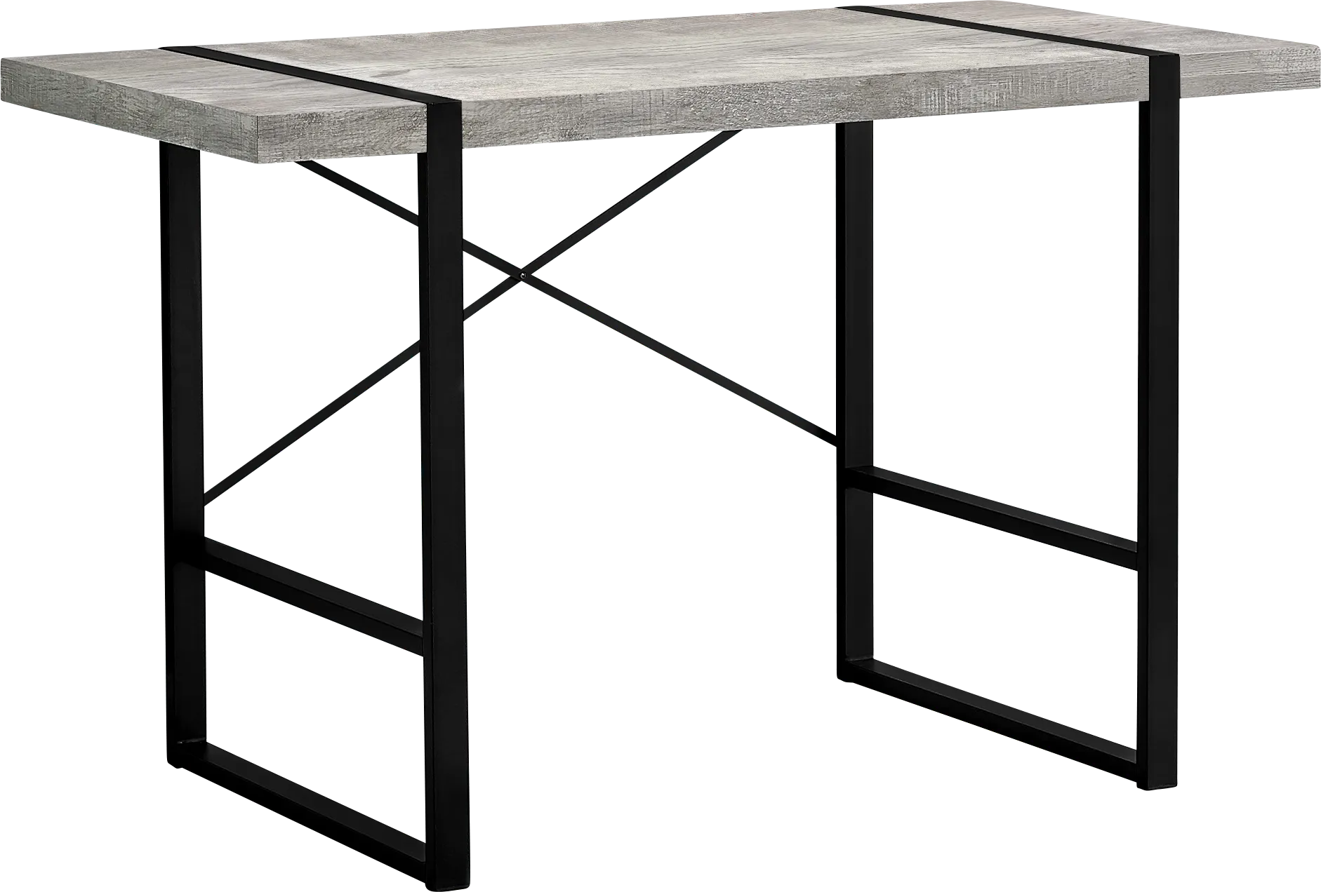 Carnahan Gray Desk - Thumbnail - Image 1