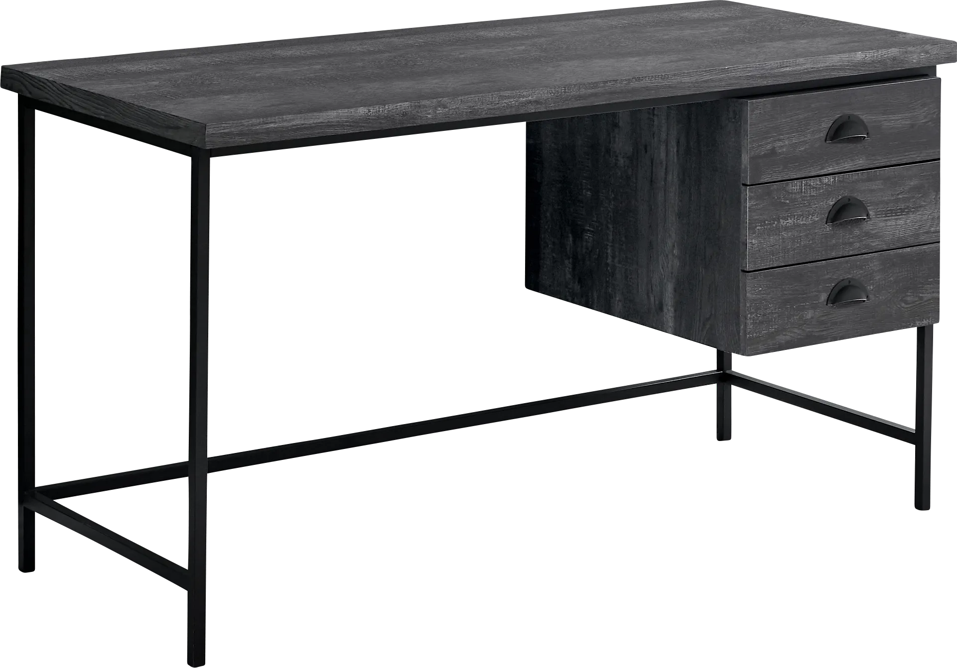 Claxton Black Desk - Thumbnail - Image 1
