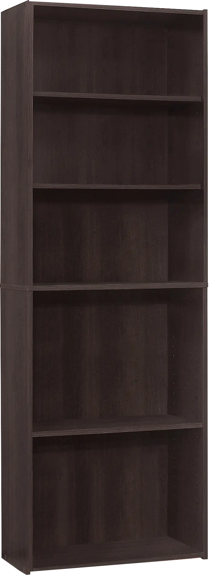 Hallbrook Cappuccino Bookcase