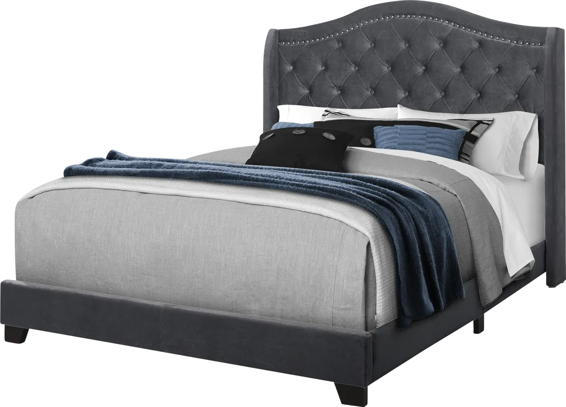 Dunalie Gray Queen Bed