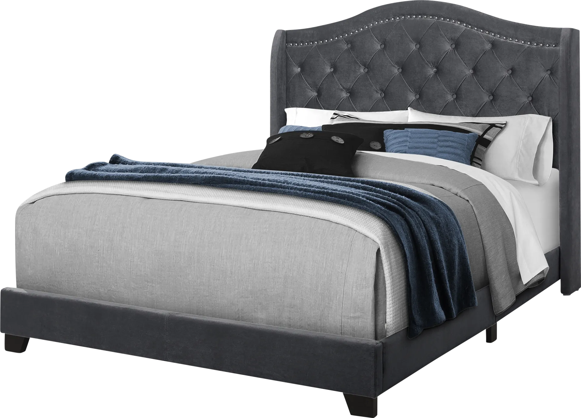 Dunalie Gray Queen Bed - Image 1