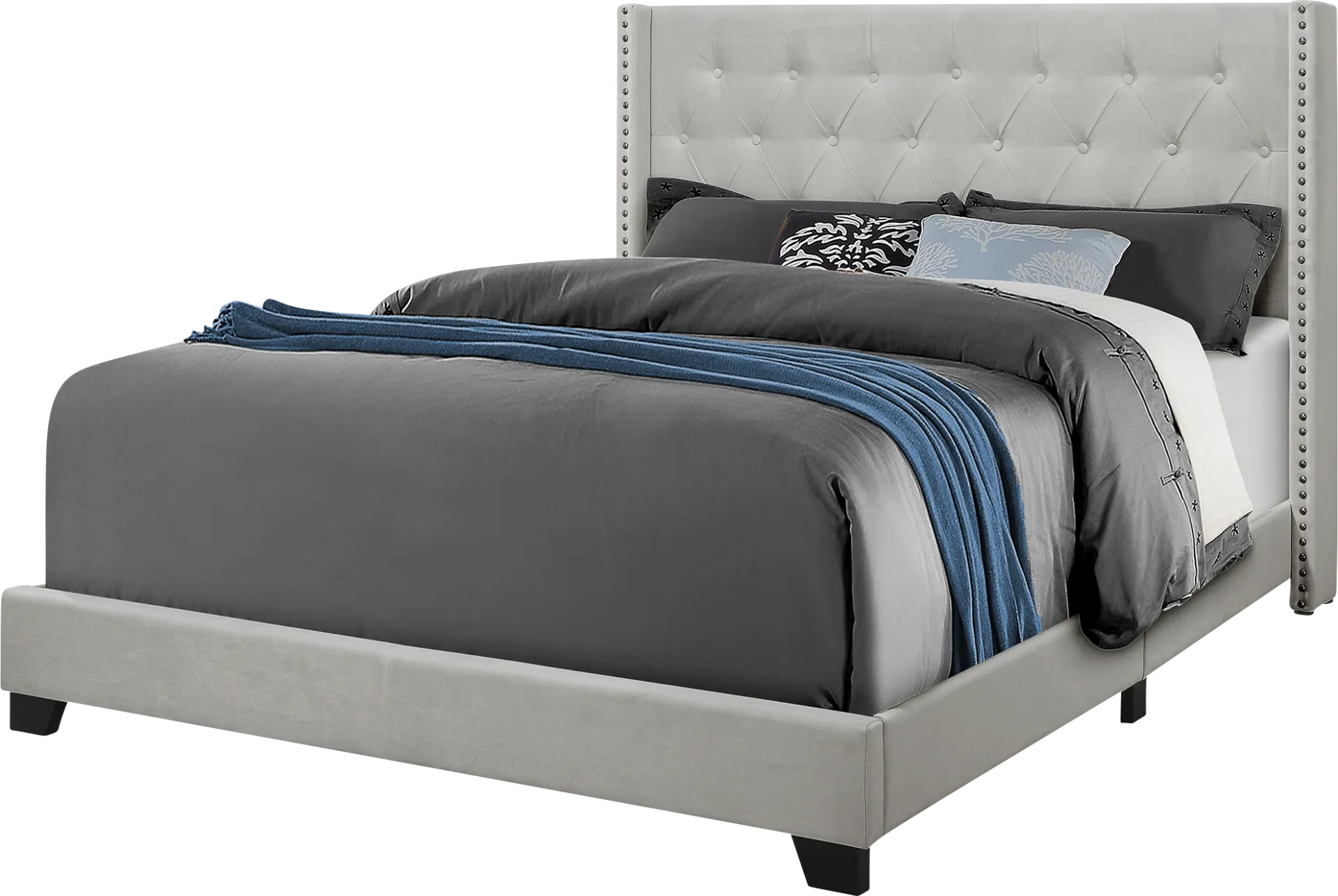 Kanlow Gray Queen Bed - Image 1