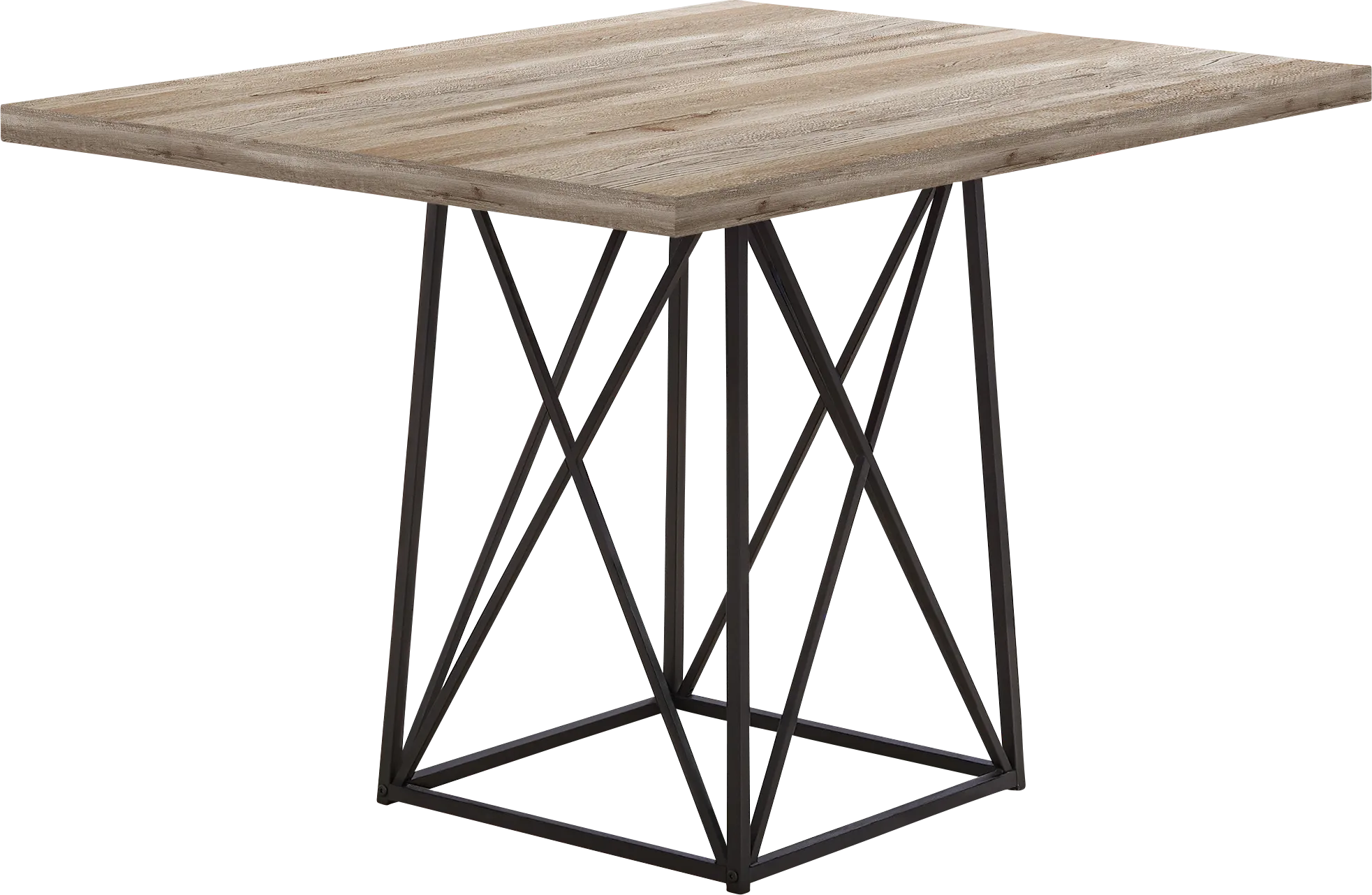 Addine Taupe Dining Table - Image 1