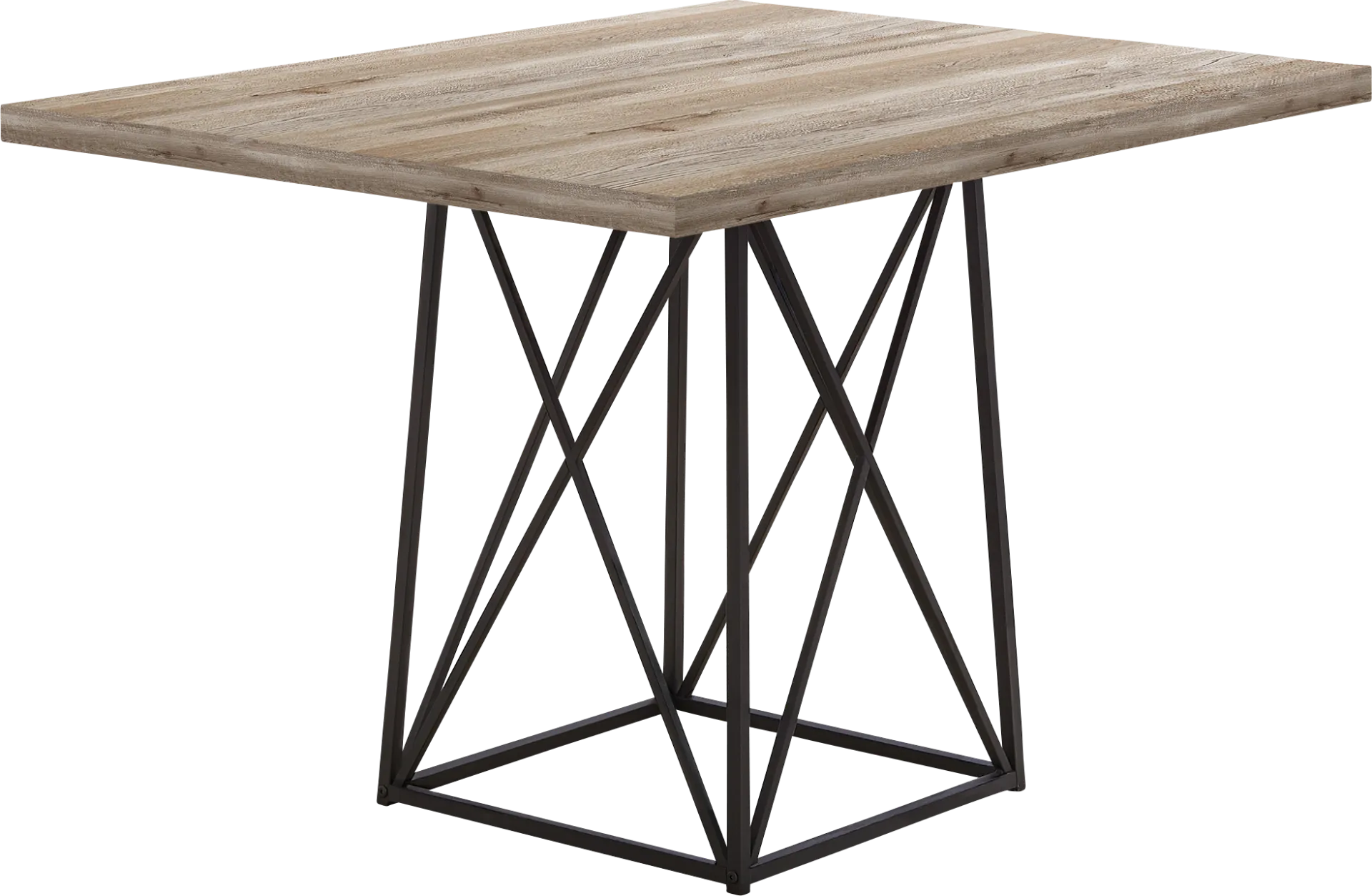 Addine Taupe Dining Table - Image 1