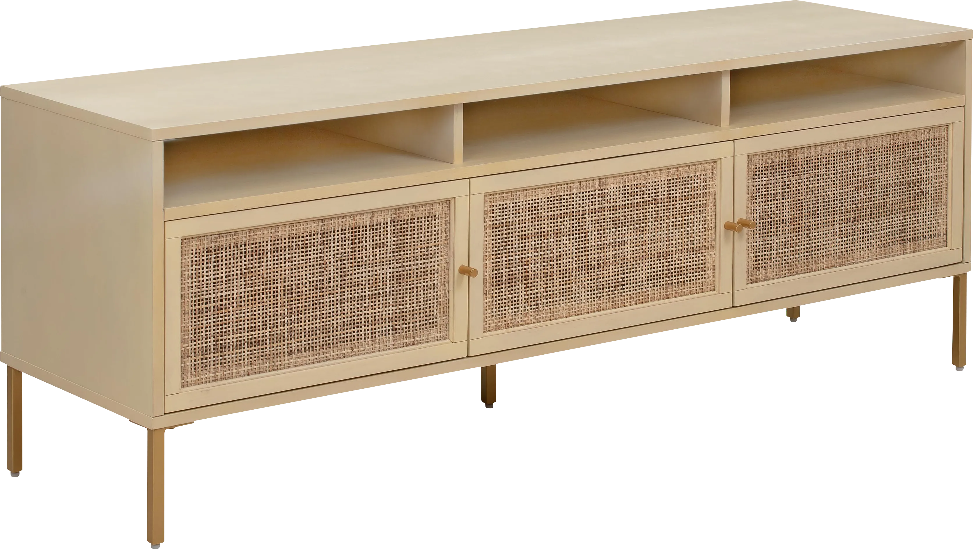 Canalers Light Brown 65 in. Console