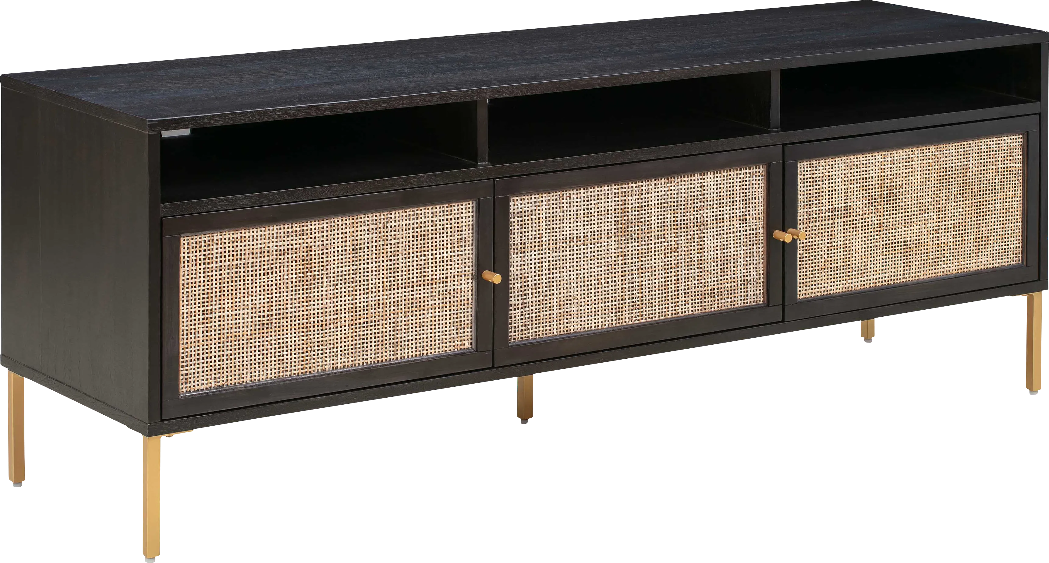 Canalers Black 65 in. Console