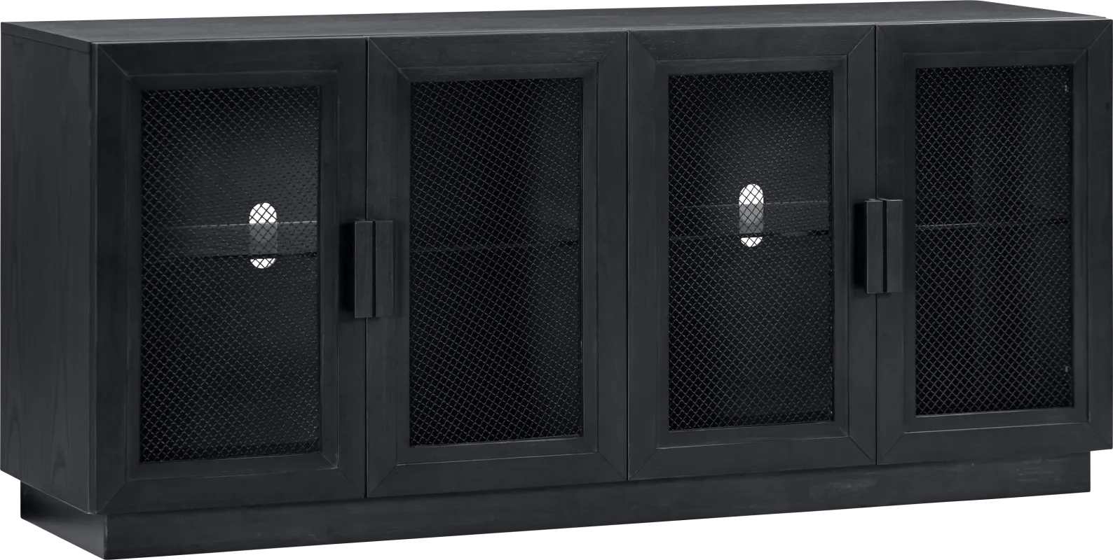 Sanpat Black 72.5 in. Console