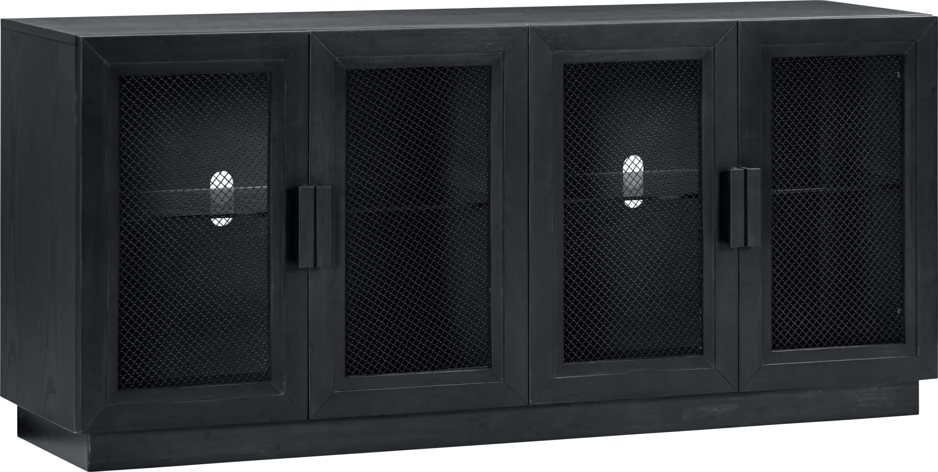 Sanpat Black 72.5 in. Console - Image 1