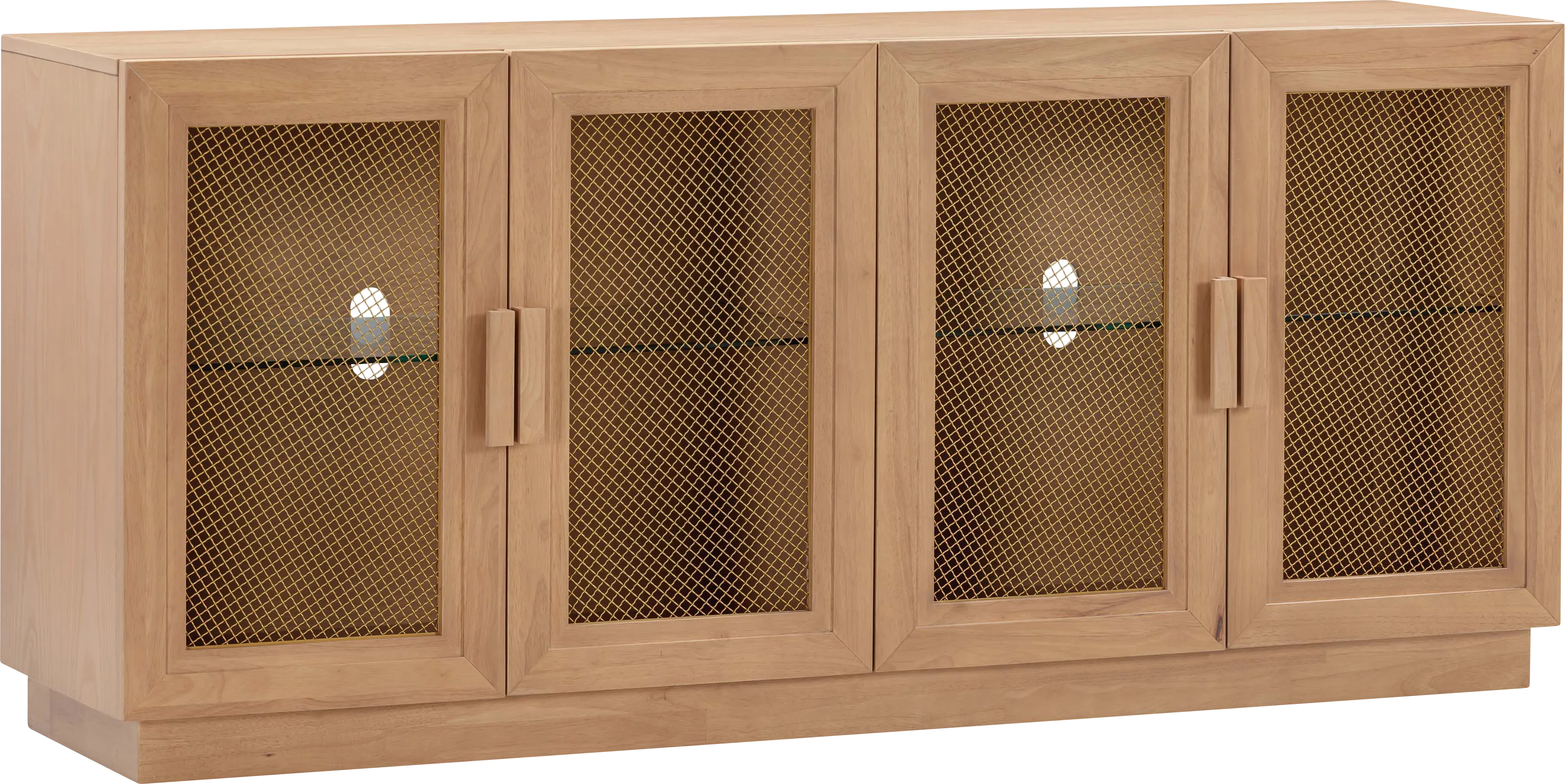 Sanpat Brown 72.5 in. Console