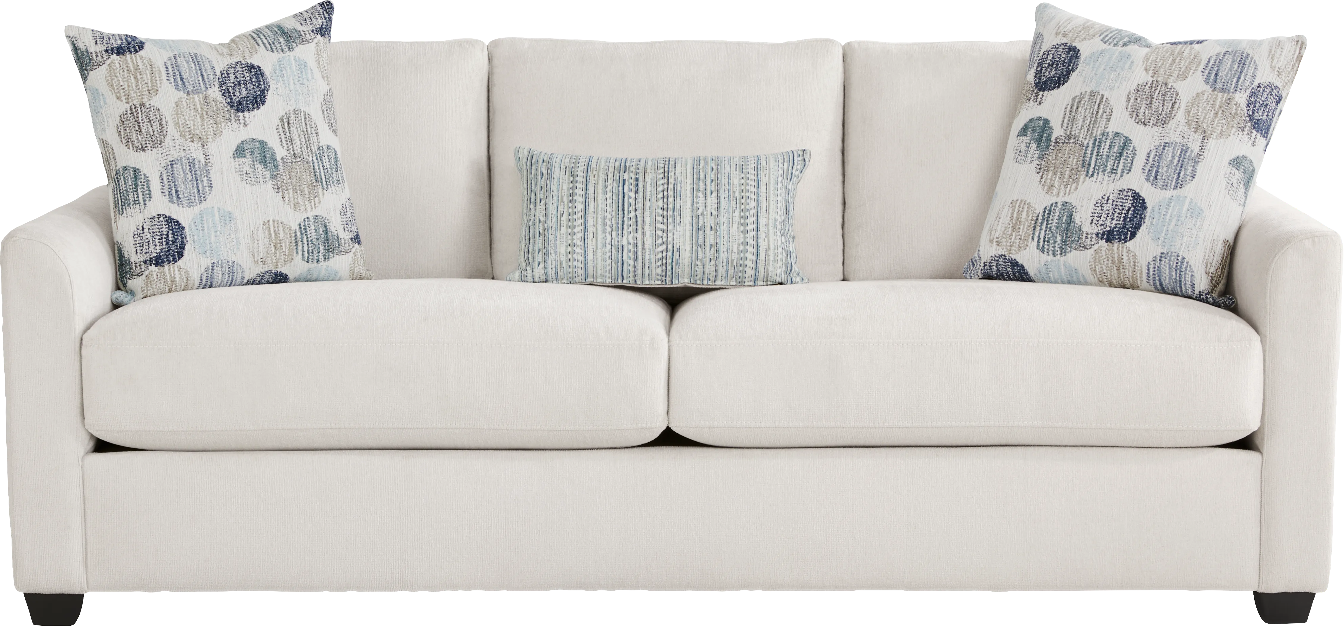 Caprice Ivory Sofa - Thumbnail - Image 1