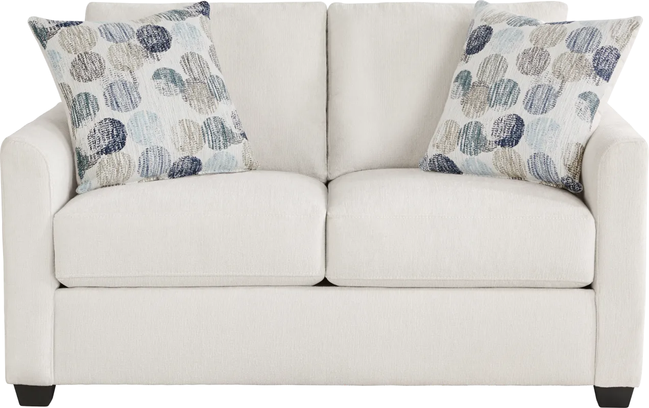 Caprice Ivory Loveseat