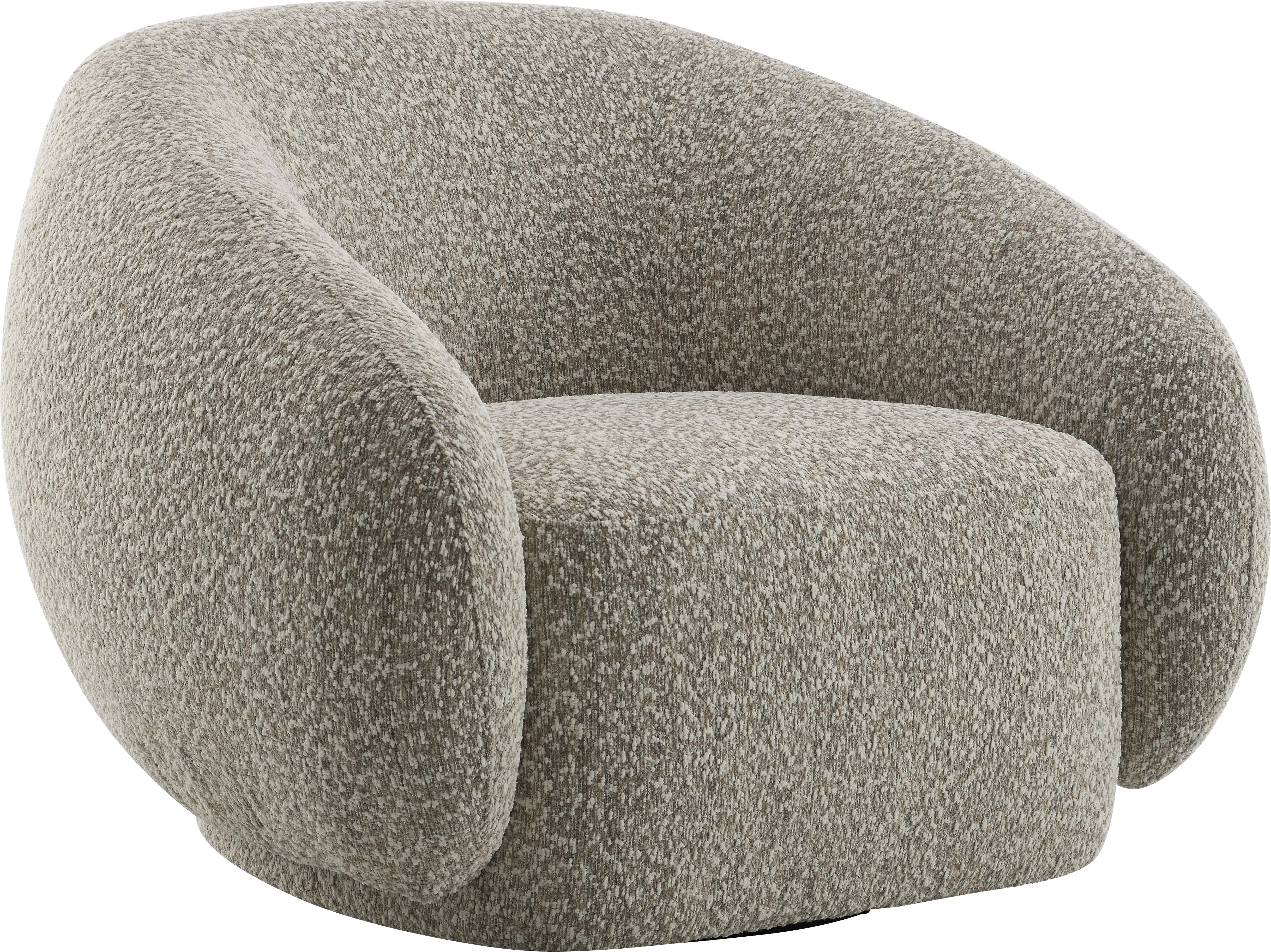 Carzalia Brown Swivel Accent Chair - Thumbnail - Image 1