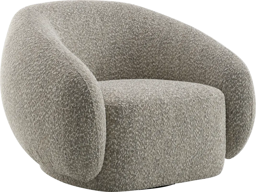Carzalia Brown Swivel Accent Chair