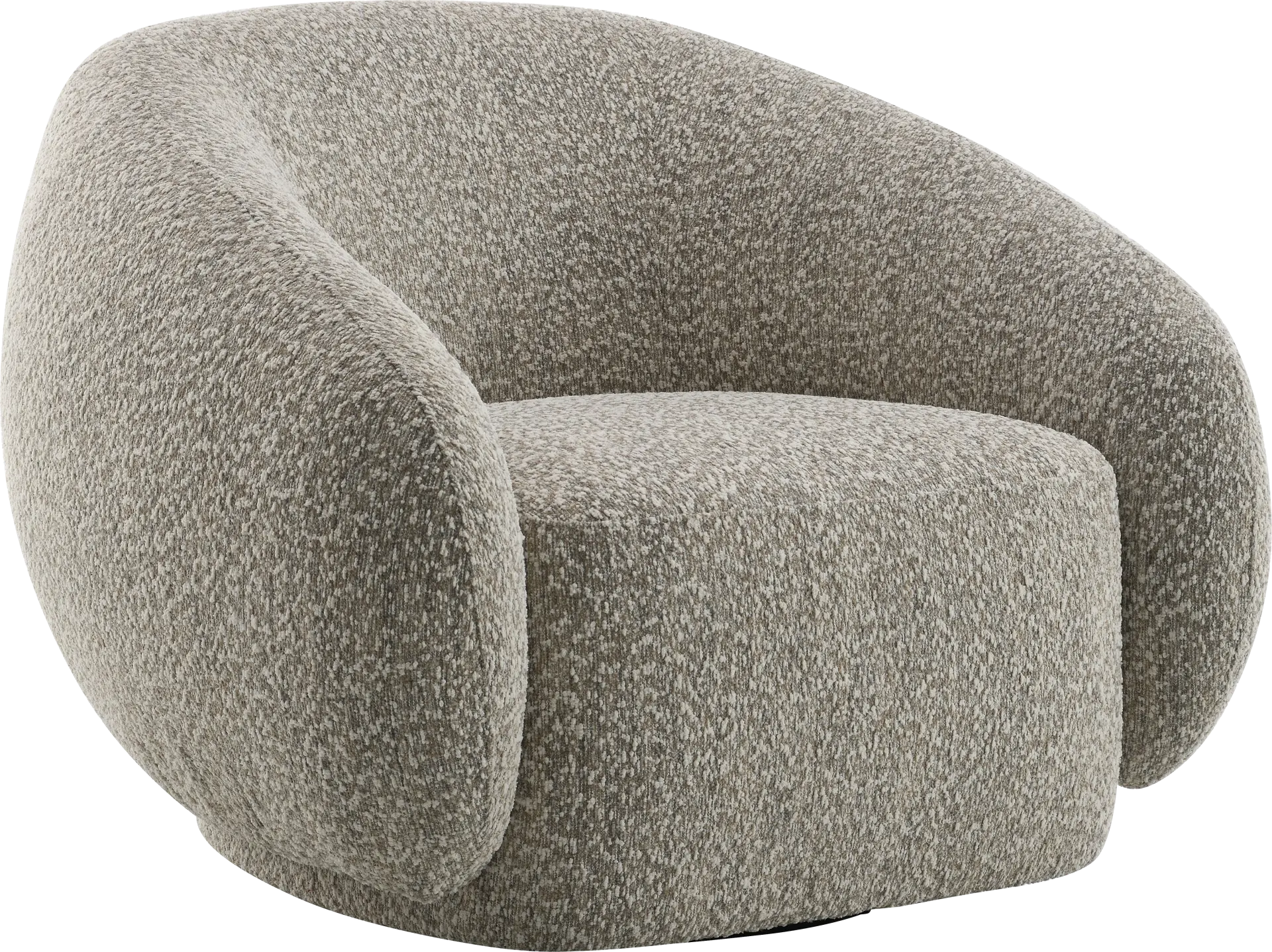 Carzalia Brown Swivel Accent Chair