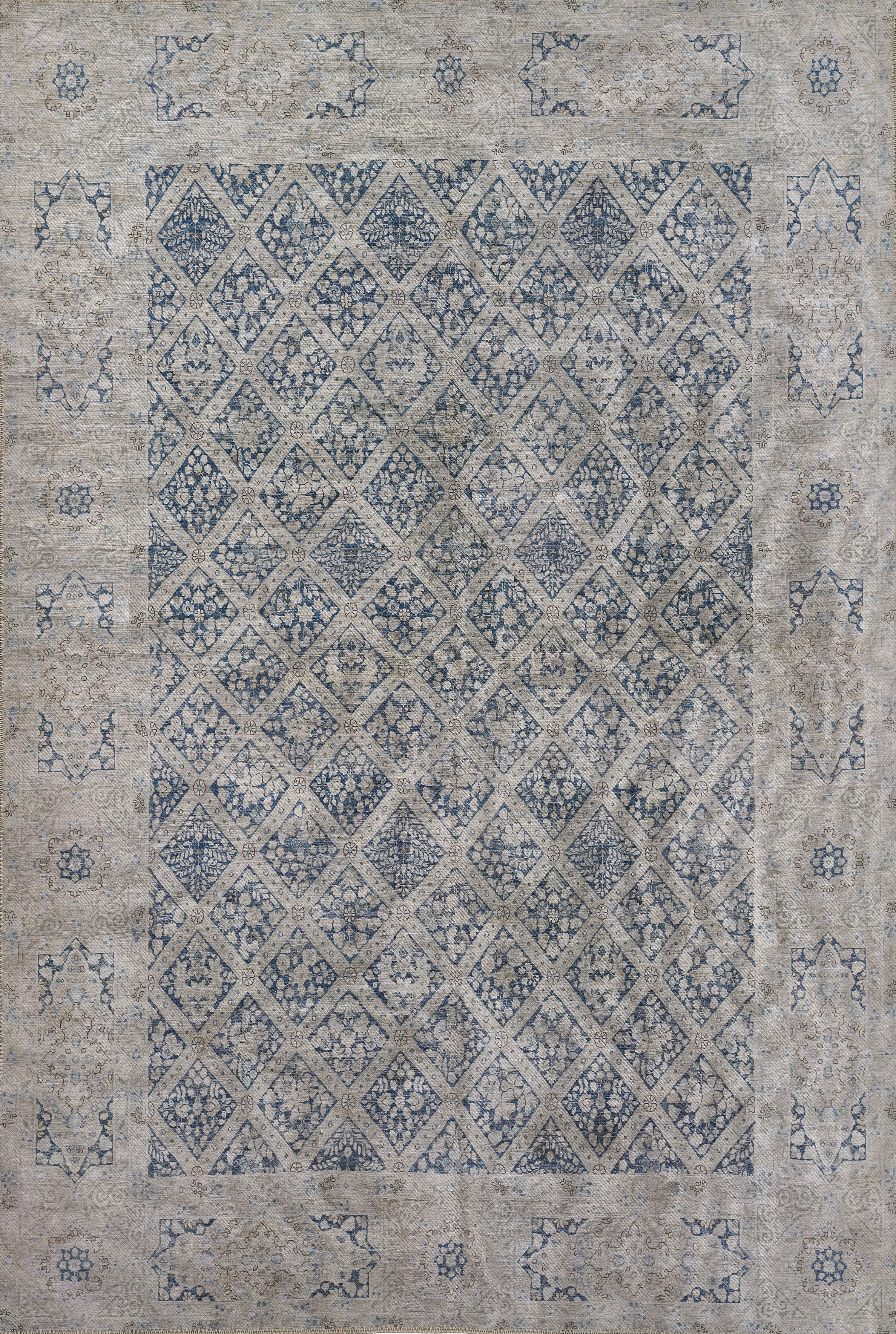 Brosseau Blue 5' x 7'6 Rug