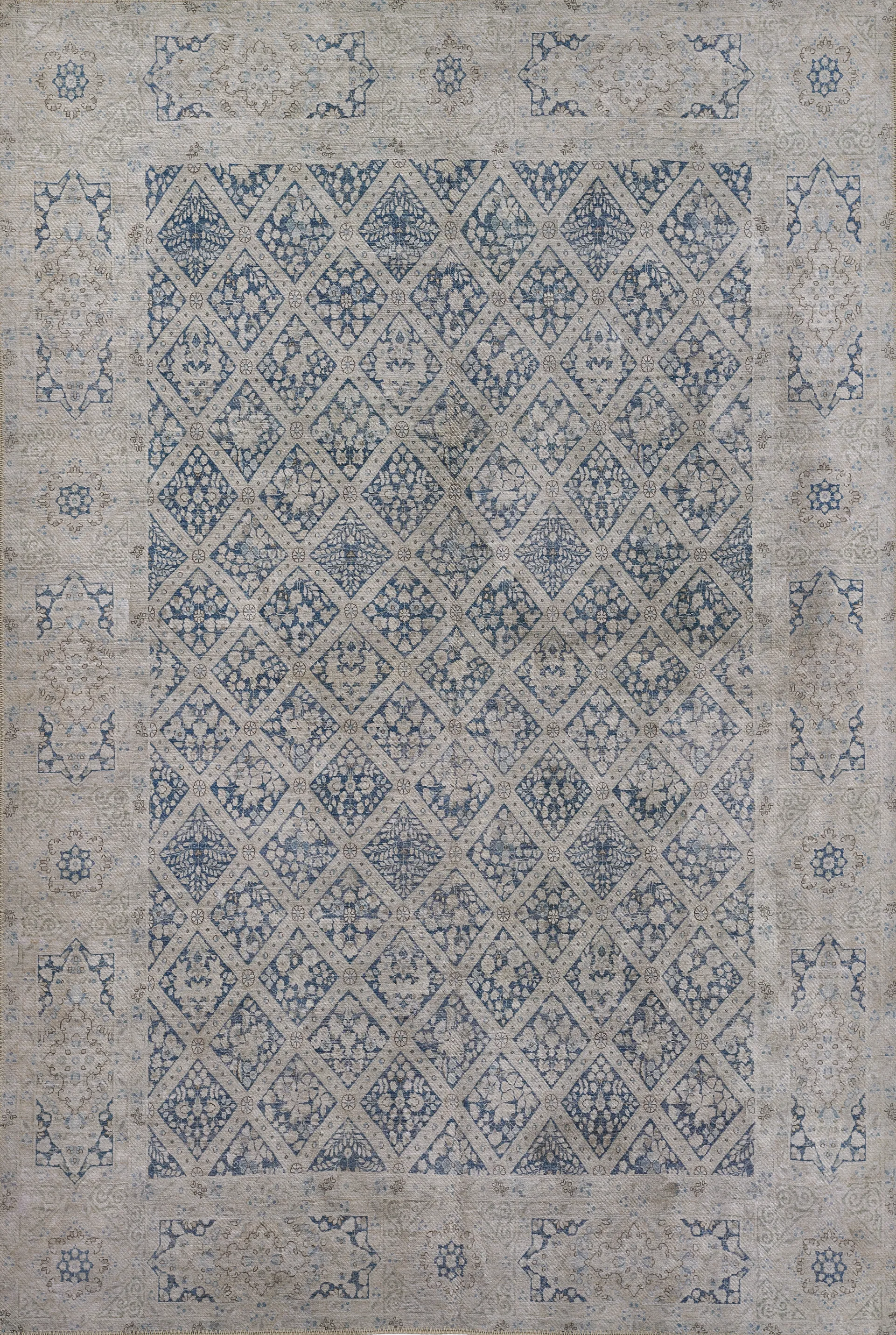 Brosseau Blue 5' x 7'6 Rug - Image 1