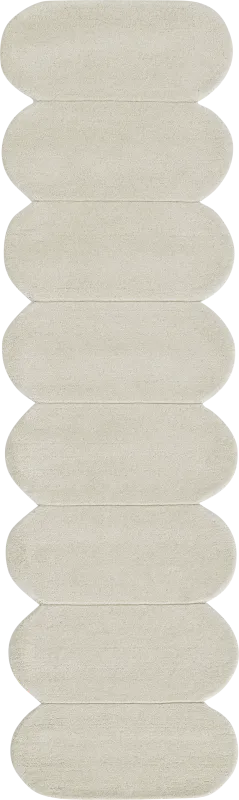 Roffinne Ivory 2'6 x 8' Runner Rug