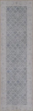 Brosseau Blue 2'3 x 7'6 Runner Rug
