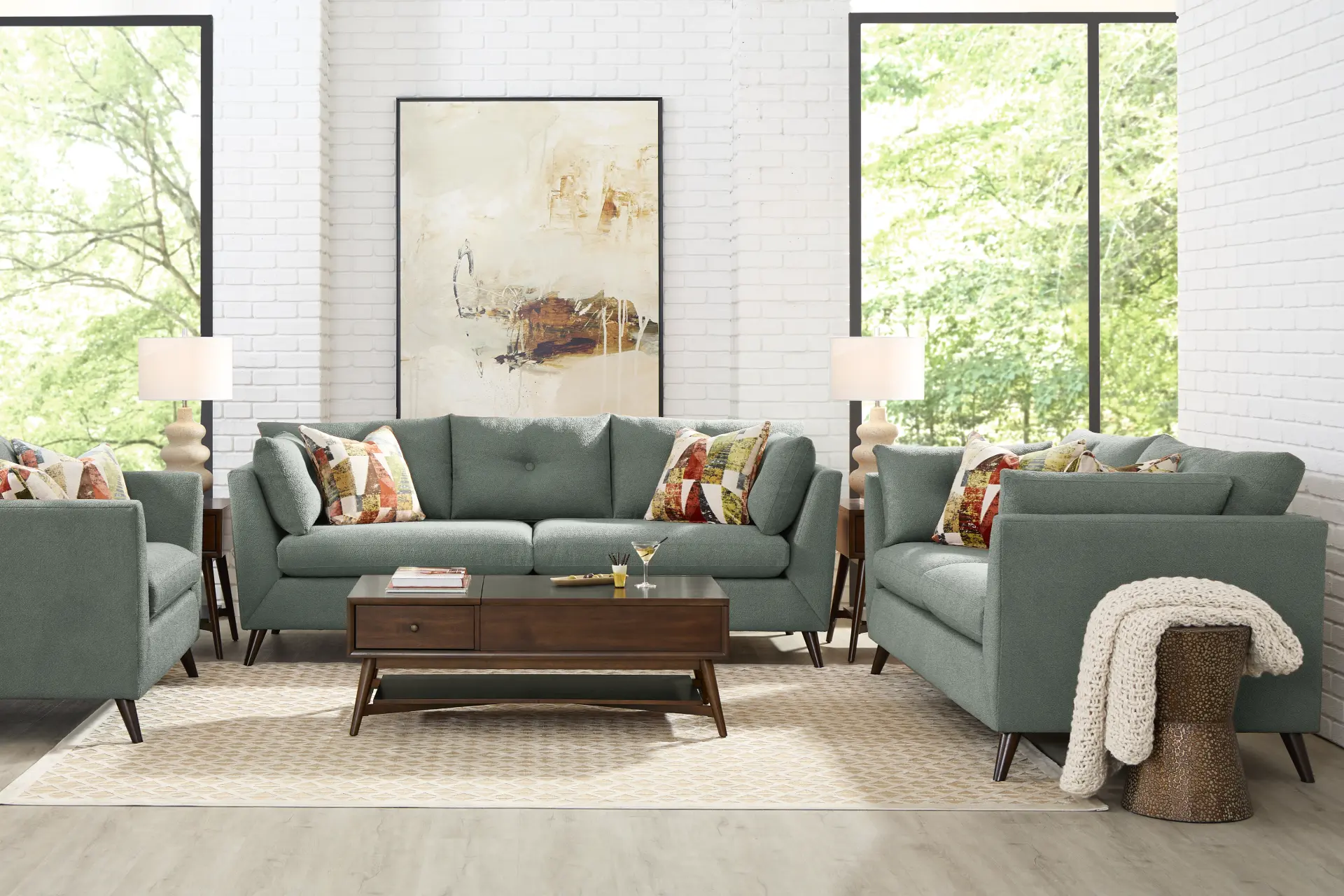 Copenhagen Lagoon 2 Pc Living Room