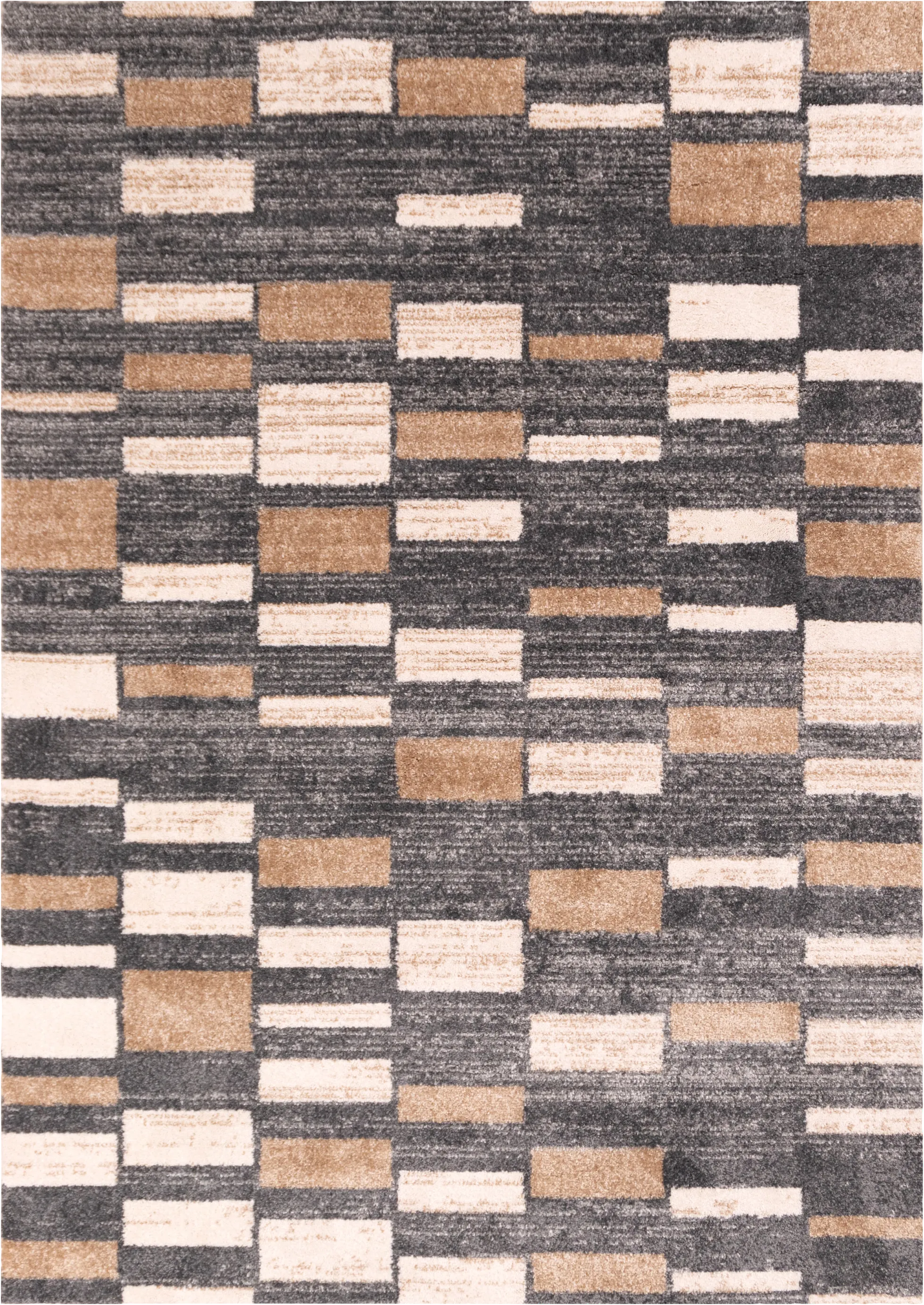 Kaede Black 5'3 x 7' Rug - Thumbnail - Image 1