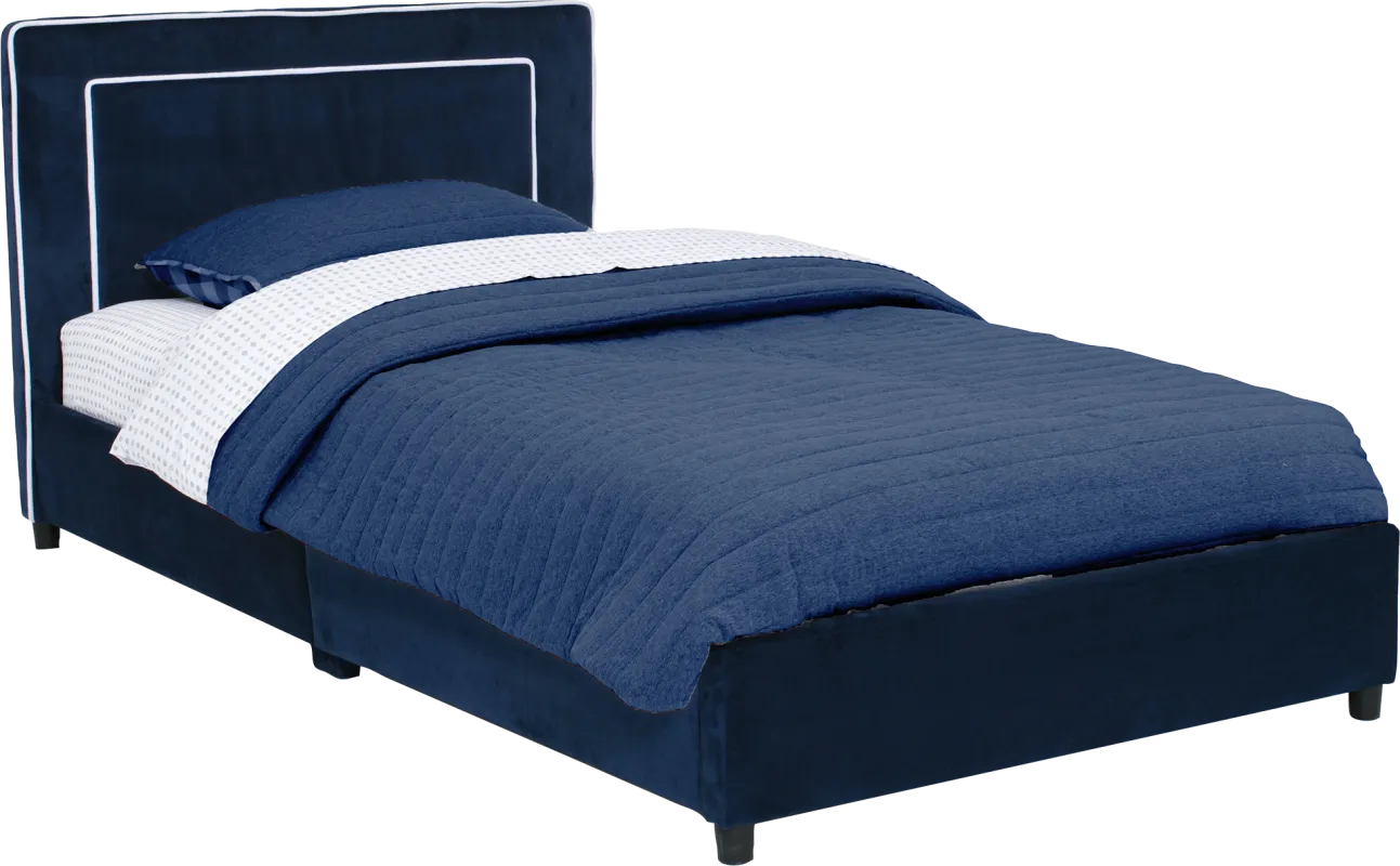 Kids Suaba Navy Twin Bed