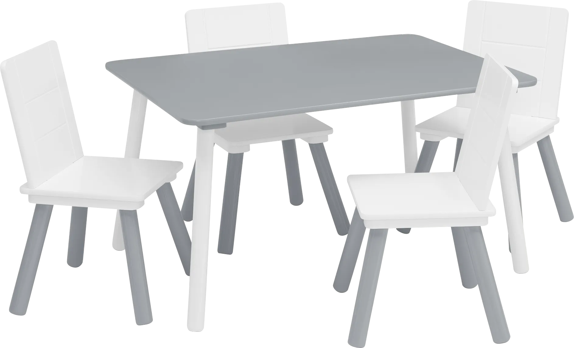 Kids Mellei Gray/White Table Set - Image 1