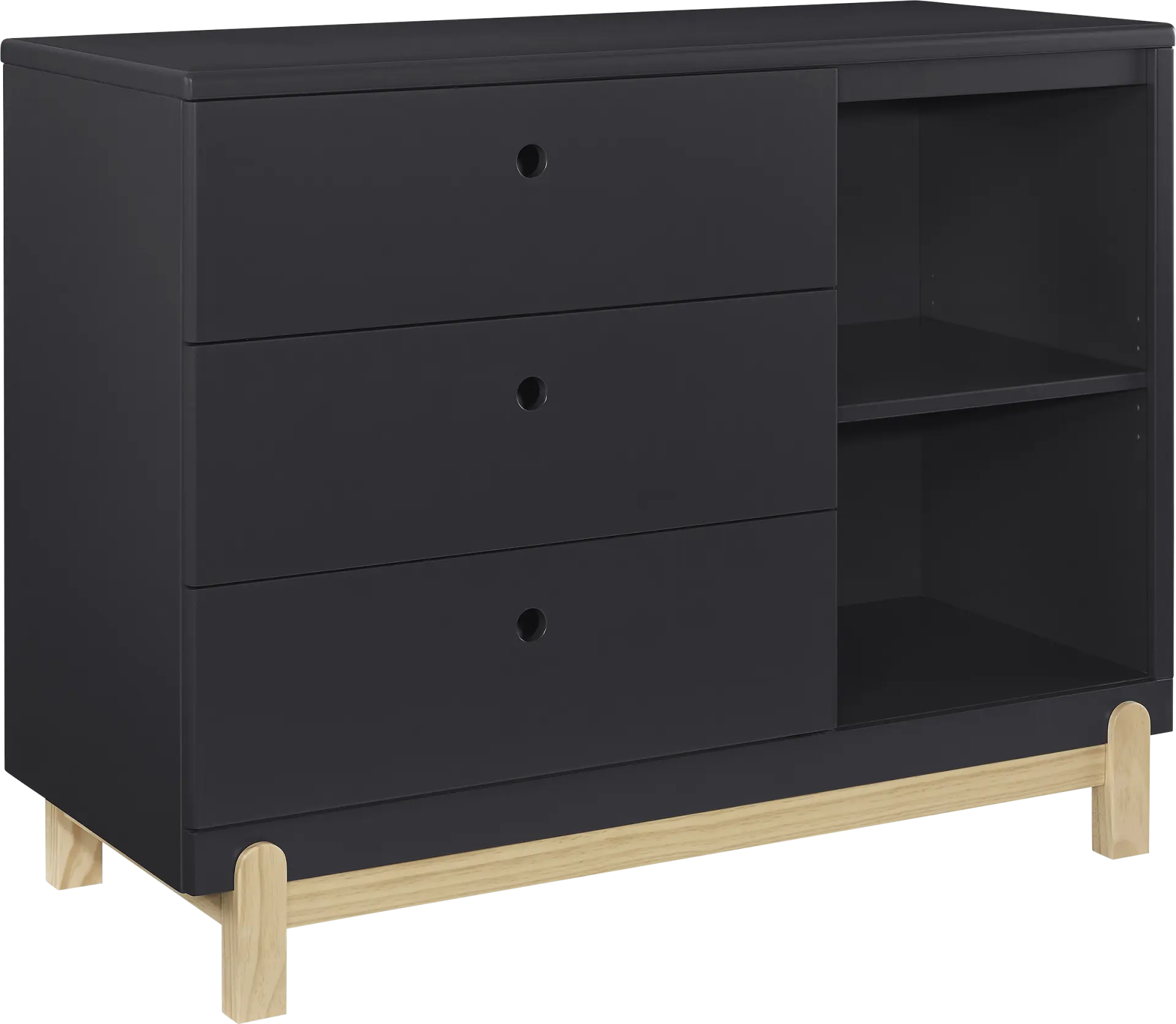 Kids Poppy Gray Dresser