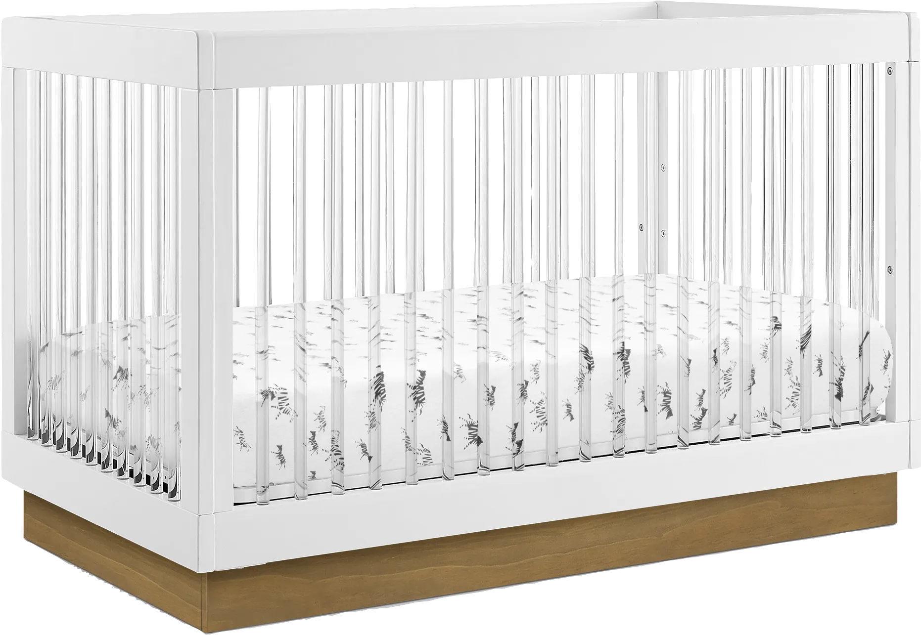 Kids James White Convertible Crib - Thumbnail - Image 1