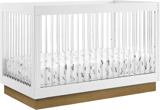 Kids James White Convertible Crib