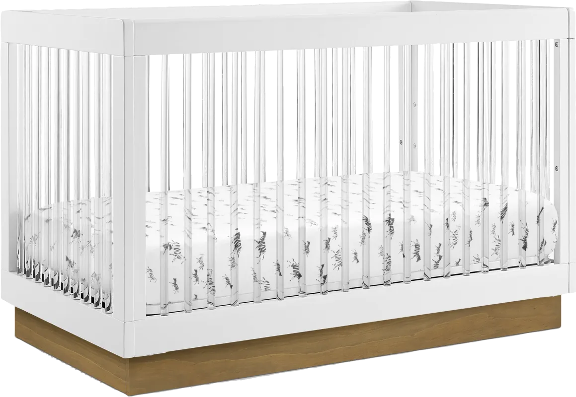 Kids James White Convertible Crib