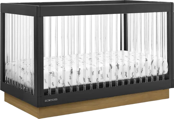 Kids James Gray Convertible Crib