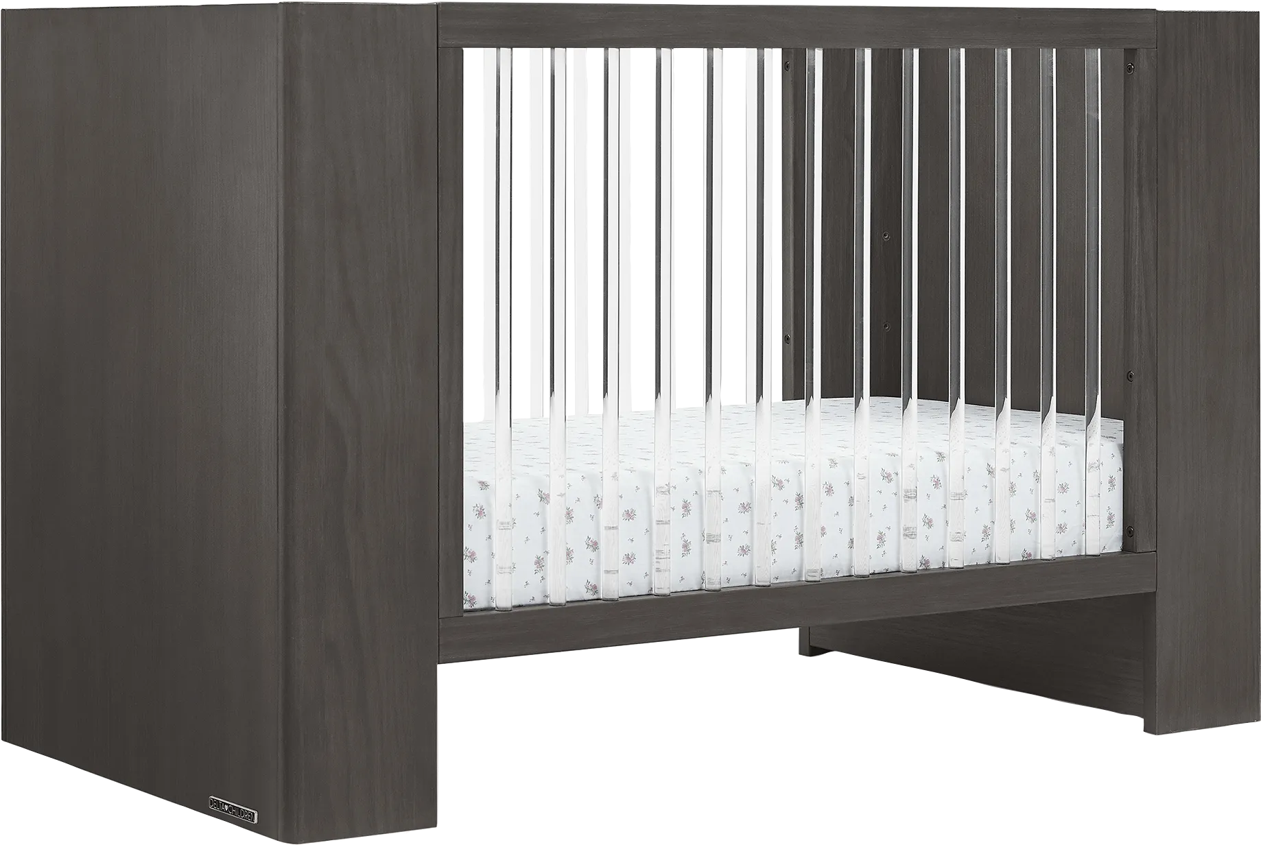 Kids Aerin Gray Convertible Crib - Image 1