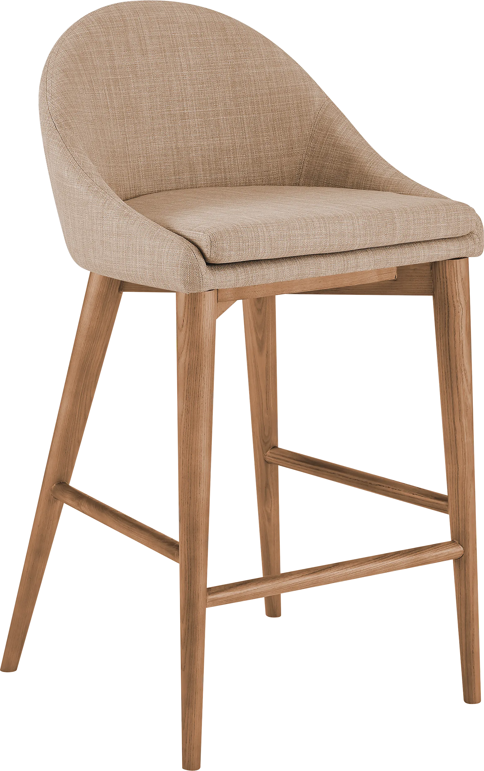 Nordonna Tan Counter Stool - Thumbnail - Image 1