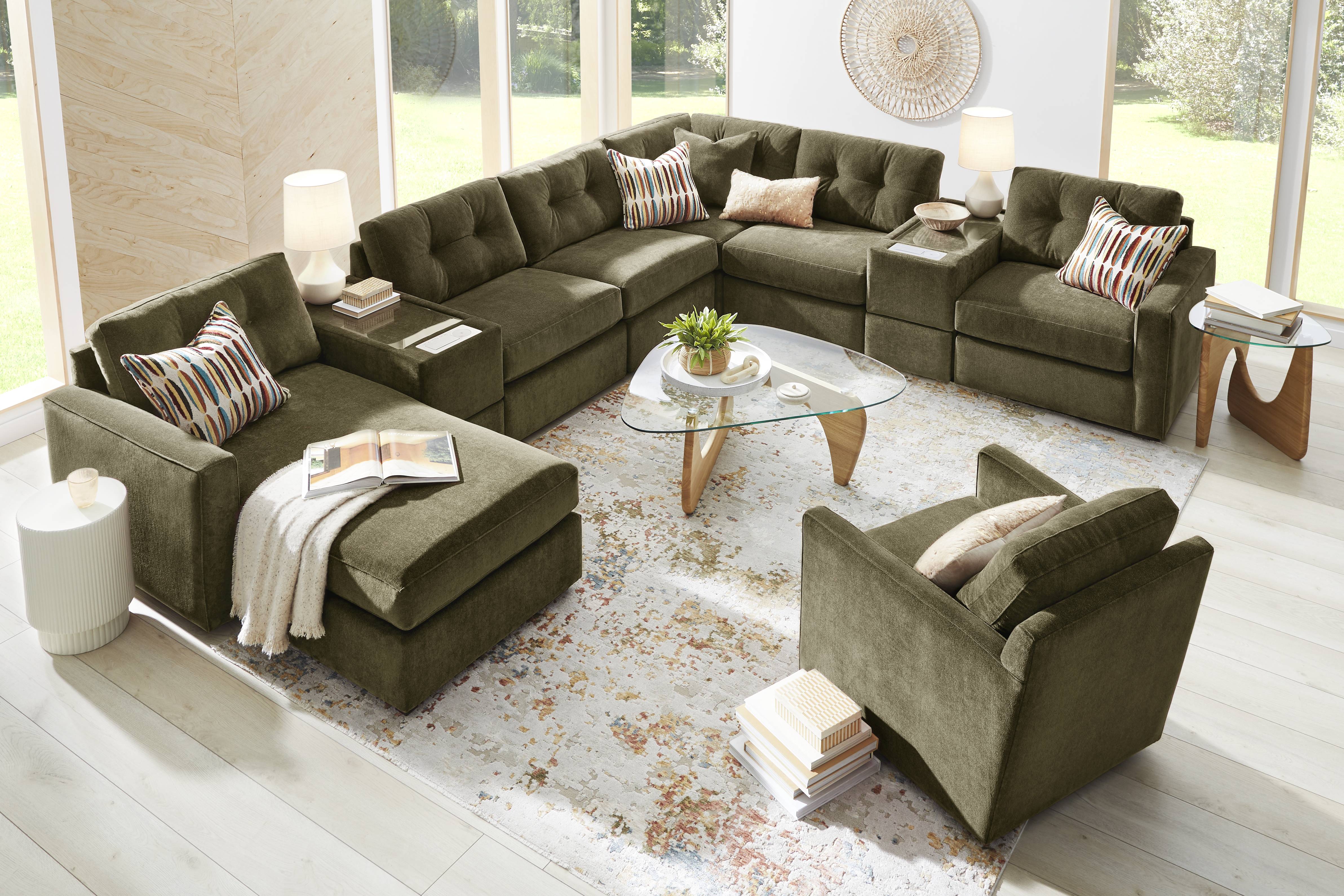 Moss 8 Pc ModularOne with Media Consoles - Thumbnail - Image 2