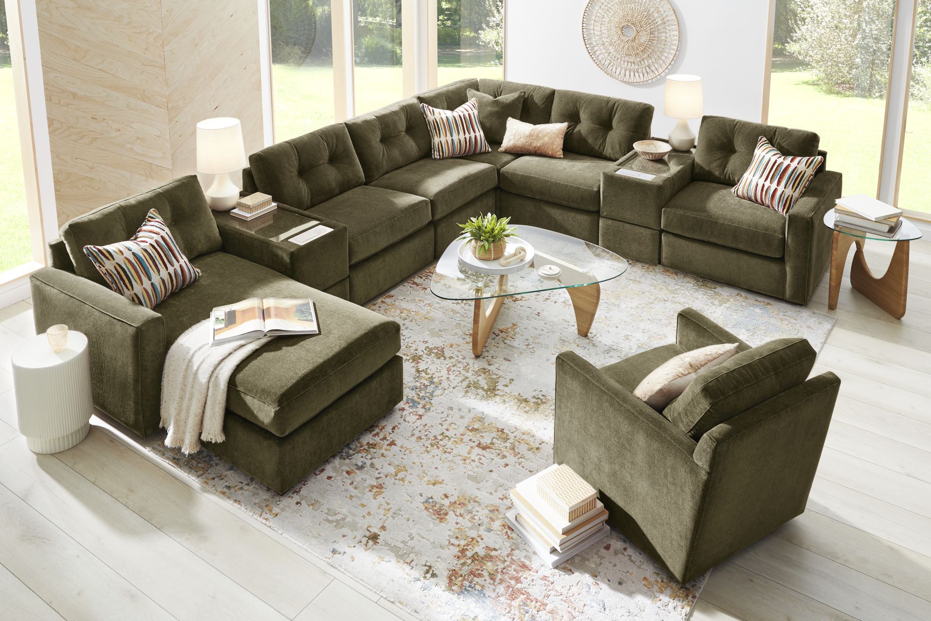 Moss 8 Pc ModularOne with Media Consoles - Image 2