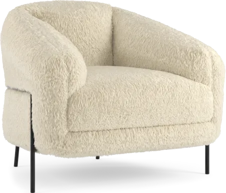 Uptown Beige Accent Chair