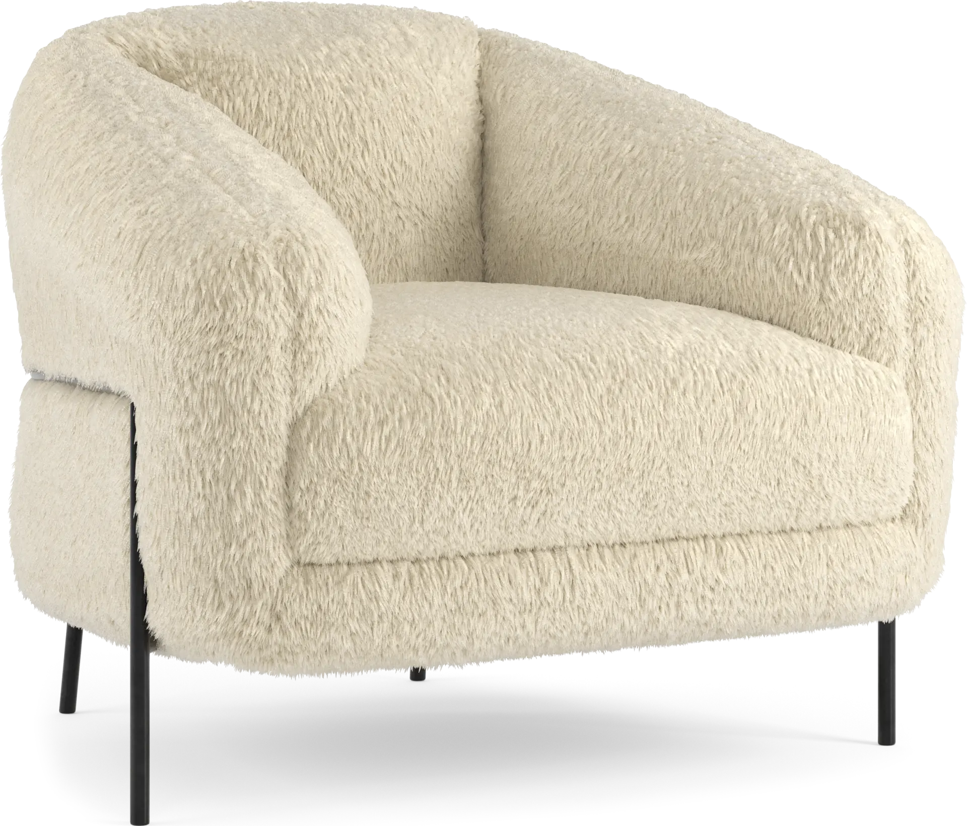 Uptown Beige Accent Chair