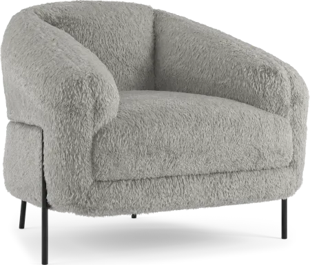 Uptown Gray Accent Chair