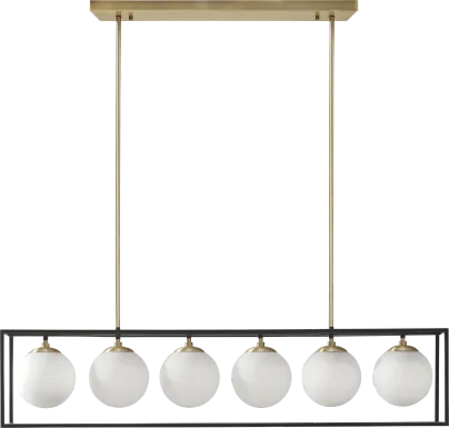 Flotilla View Black Chandelier