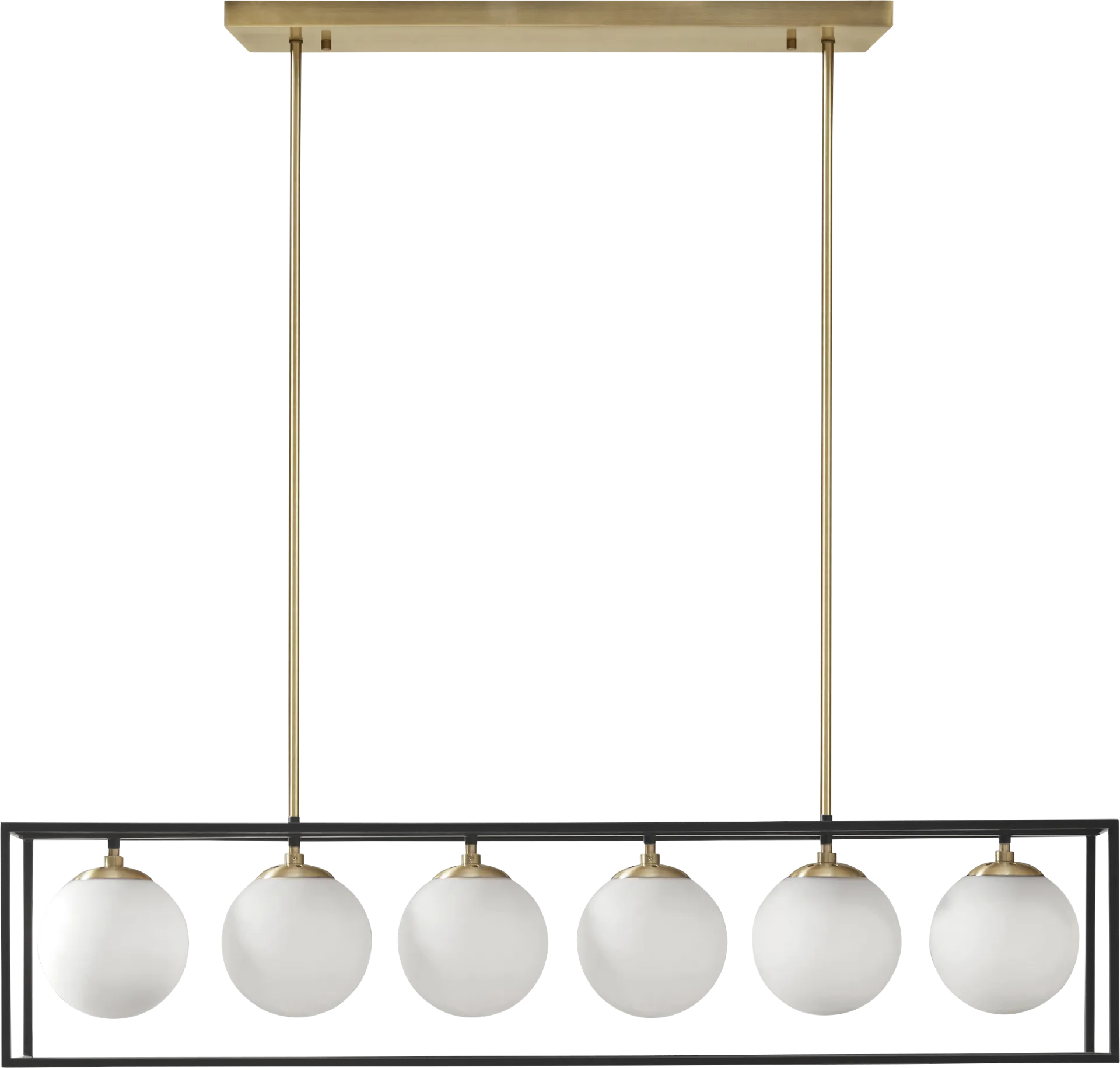 Flotilla View Black Chandelier - Image 1